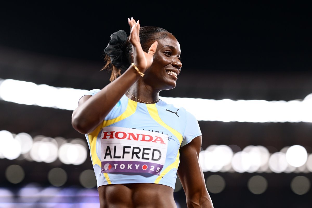 Alfred withdraws from 200m at World Championships