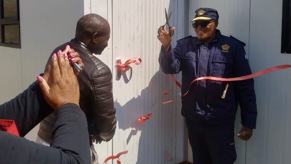 Alliance hands over new police block to Ha Palama - The Reporter Lesotho