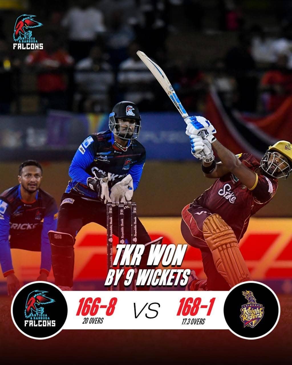 Antigua and Barbuda Falcons Eliminated from Playoffs