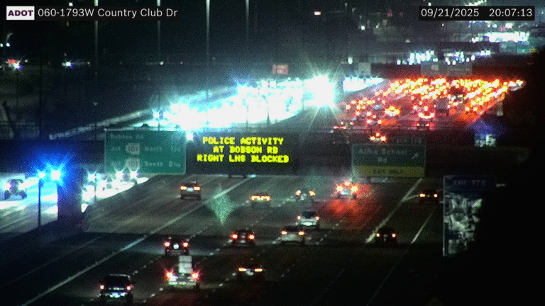 Apparent road rage incident causes major backup on Mesa highway ...