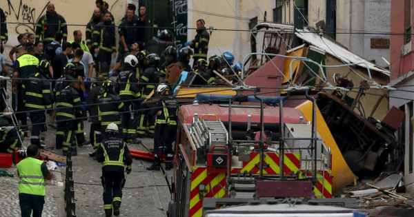 At least 15 dead after Lisbon funicular derails