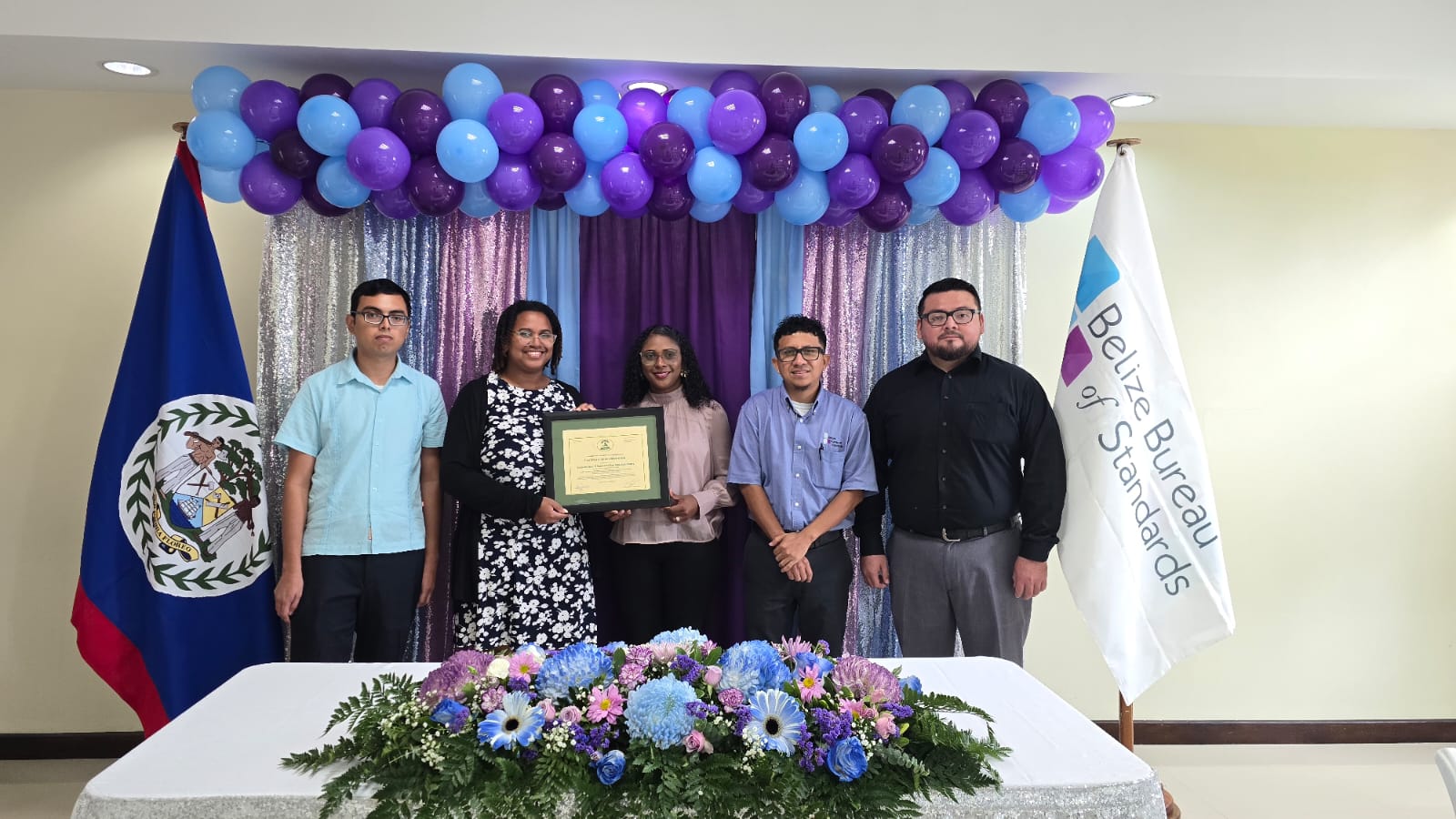 Belize Bureau of Standards (BBS) Awarded ISO/IEC 17025:2017 Accreditation of it Fine Mass Laboratory