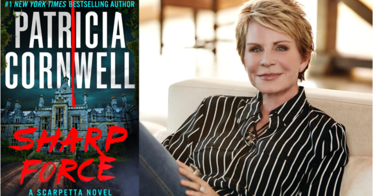 Bestselling author Patricia Cornwell to join 'Writers on a New England Stage'