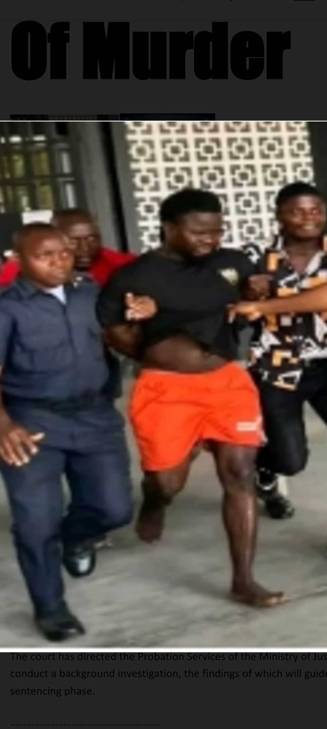 Bill Jallah Convicted Of Murder