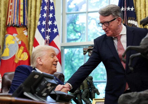 British ambassador to US sacked over links with Epstein