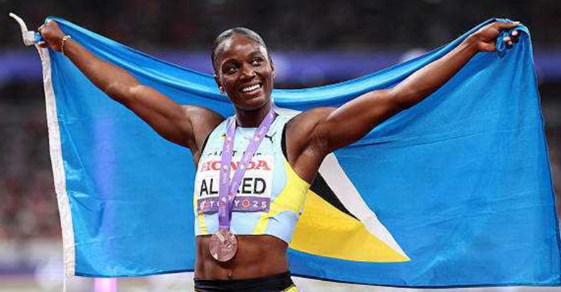 Bronze for Alfred in Tokyo