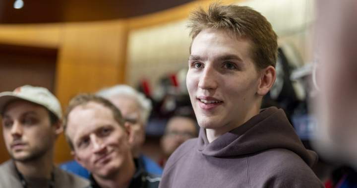 Canadiens’ Hutson says he’s a ‘USA Hockey player’ after dad’s comments spark stir - Montreal