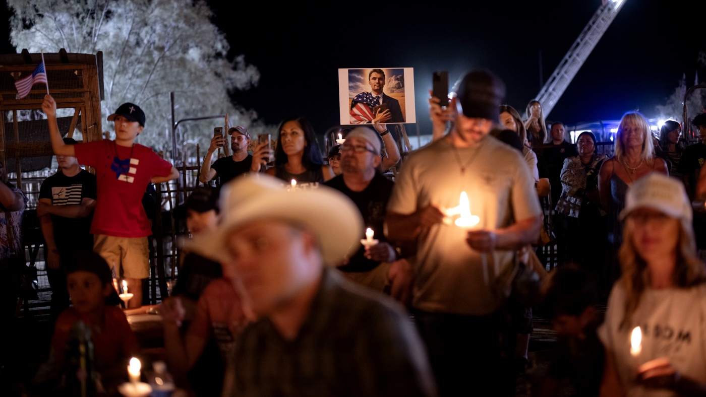 Charlie Kirk murder suspect could face aggravated murder charge : NPR