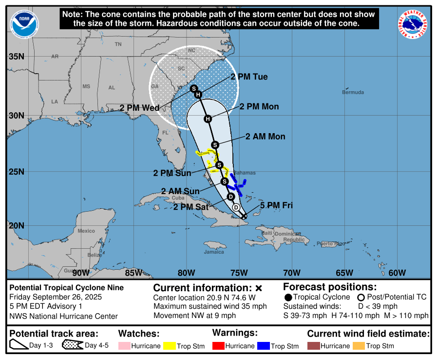Coastal Georgia tropical updates - The Current