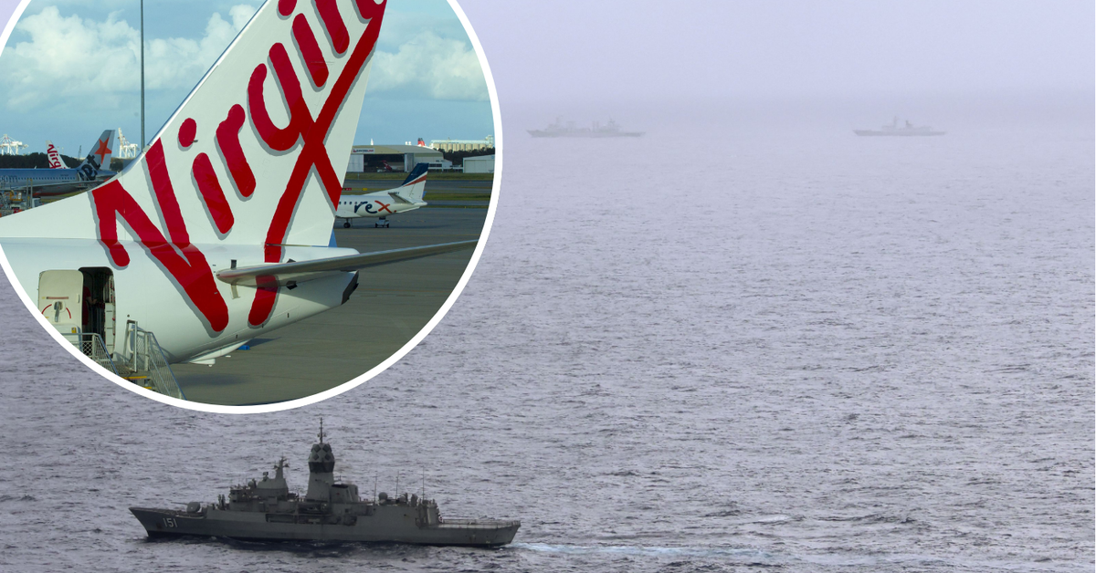 Cockpit audio reveals moment Virgin pilot discovered Chinese live-fire drills in Tasman
