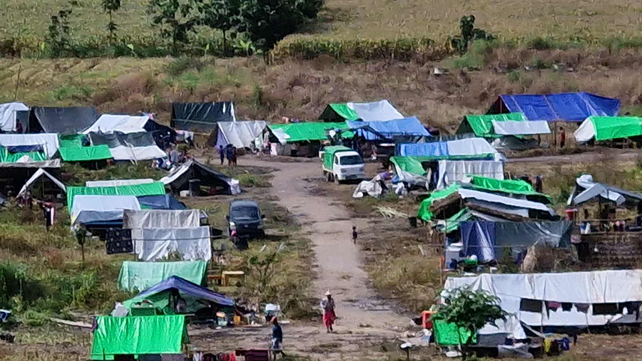 Conflict in Karen State displaces another 4,000 Myawaddy residents