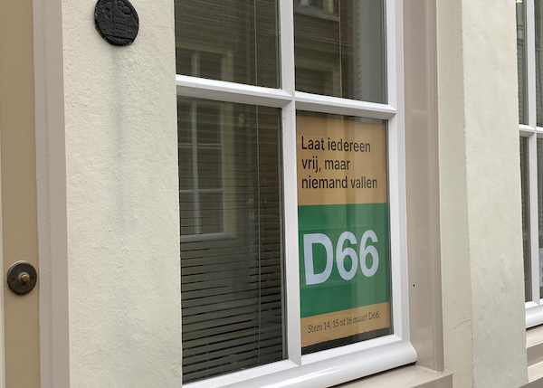 D66 forcuses on housing, benefit reform and democracy