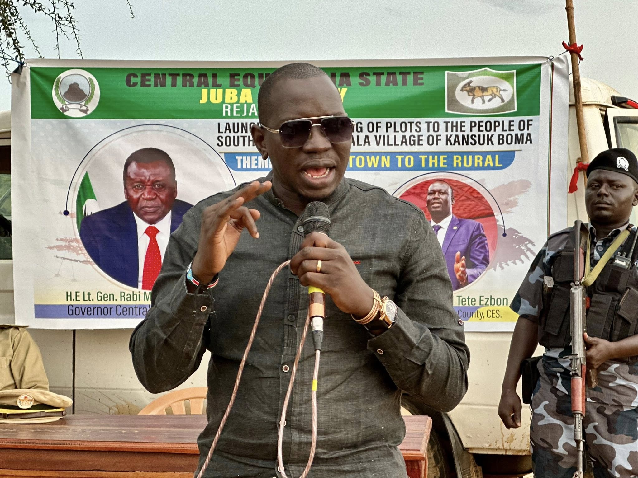 Dep. Governor Lukudu launches Diggala land allocation to curb grabbing
