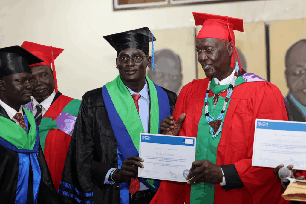 Dr. John Garang University graduates first post-graduate class