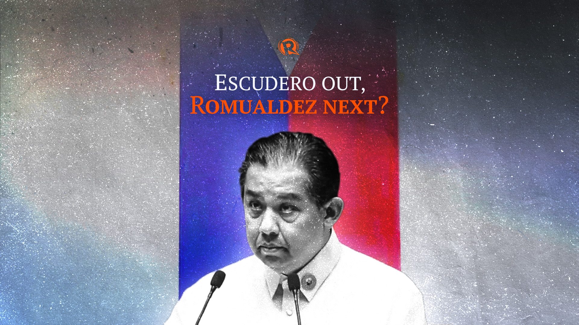 Escudero out, Romualdez next?