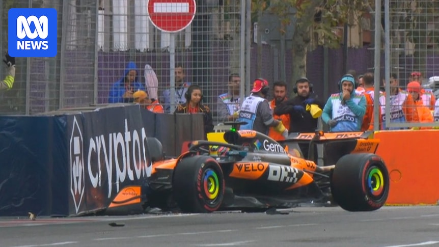 F1 Azerbaijan qualifying: Oscar Piastri crashes out in Baku, Max Verstappen secures pole