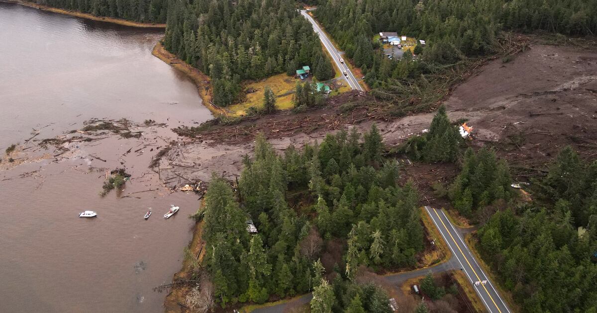 From rain-drenched mountains to Arctic permafrost, Alaska landslides pose hazards