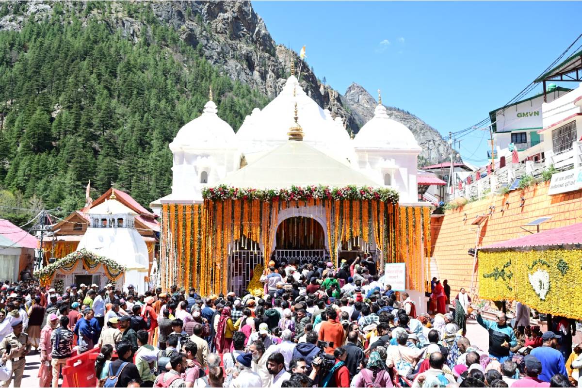 Gangotri Yatra started for the first time after Dharali disaster