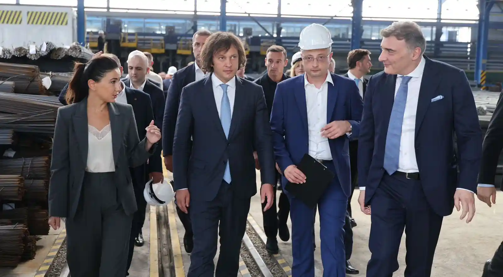 Georgia opens modern metal factory in Zestafoni