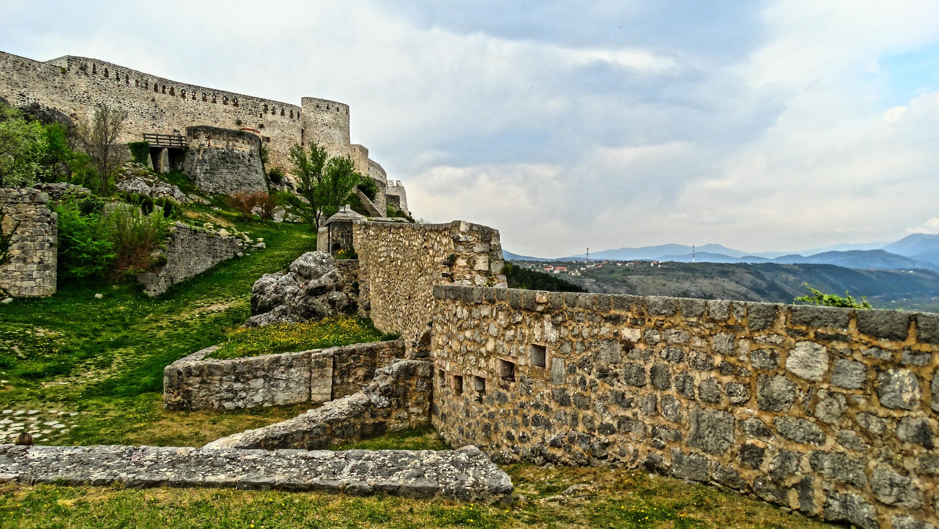 knin fortress largest fortification croatia