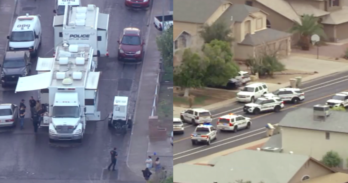 Glendale and Mesa officers involved in separate shootings early Thursday morning