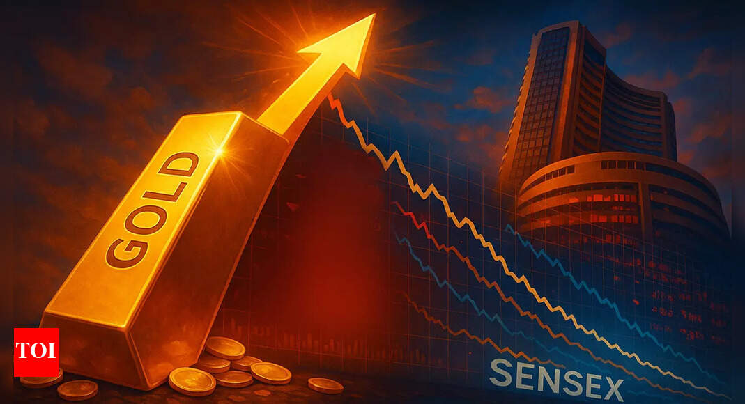 Gold vs Sensex: Gold beats Sensex with 50.1% returns; outperforms over three, five, ten & twenty-year periods