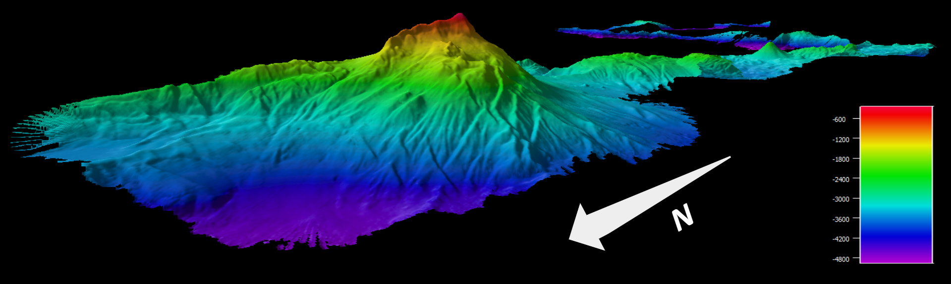 Hidden Giant: Seamount North of Palau Rivals Rocky Mountain Peaks
