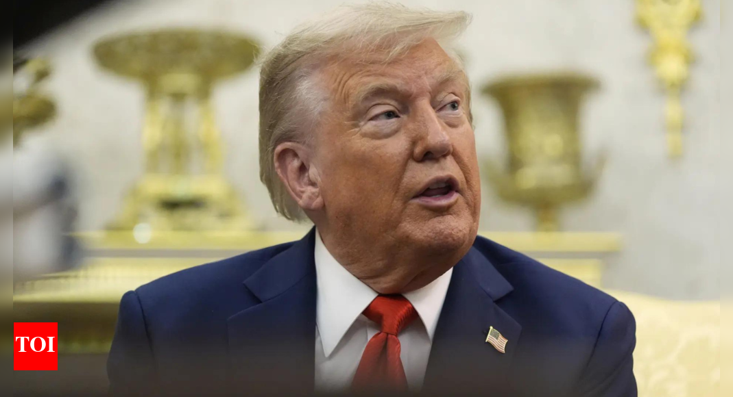 'If they put sanctions on China ...': Trump asked about UK PM & Russian oil; terms tariffs on India a 'big step'