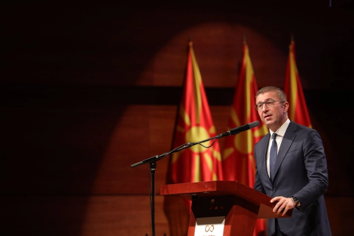 Independence Day address: Mickoski promises unbiased justice and economic growth