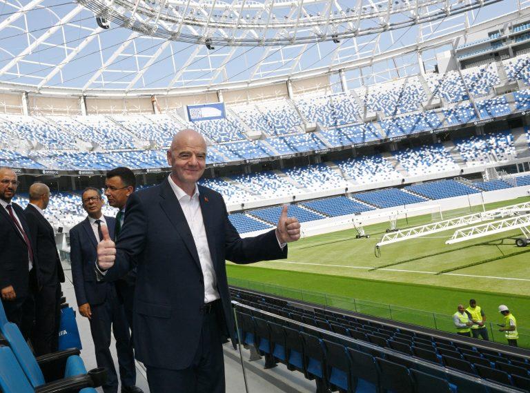 Infantino Commends Morocco’s Stadium Infrastructure
