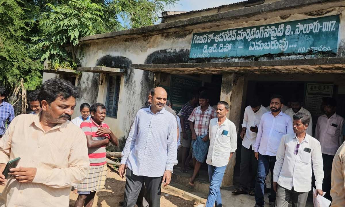 Inspired by Modi's initiative, VZM MP has 'Palle Nidra' at tibal hamlet in his constituency