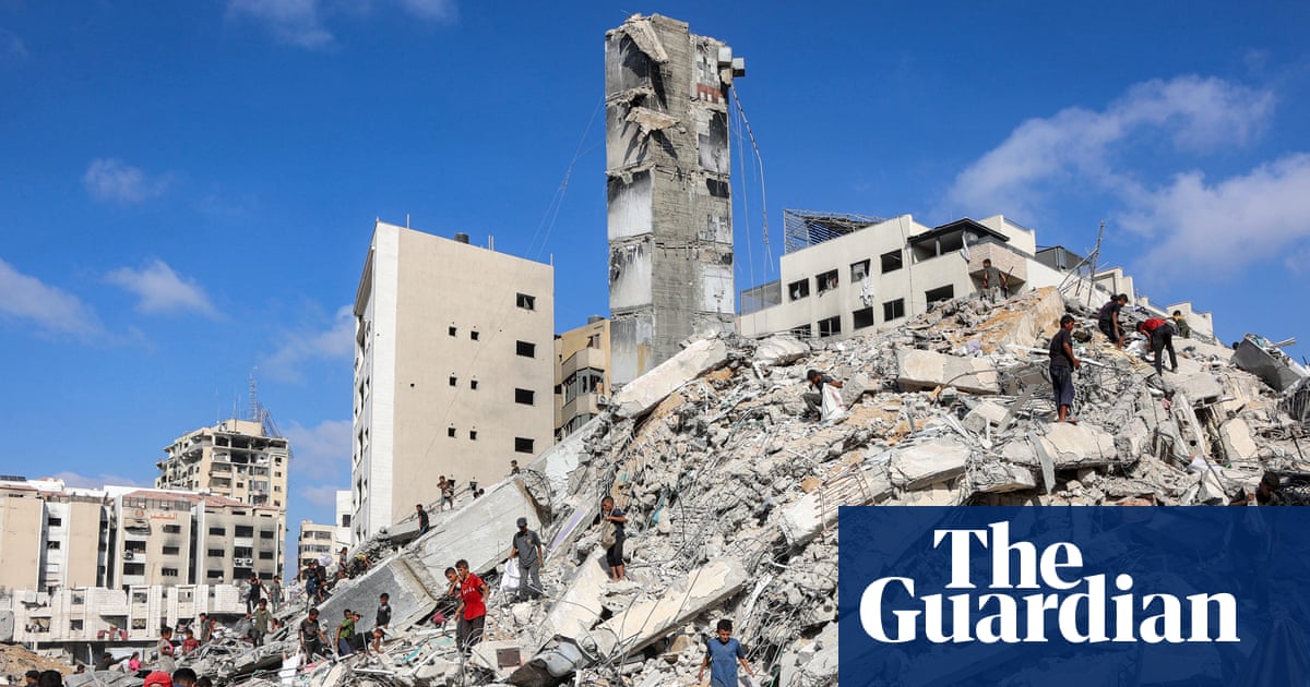 Israel destroys second Gaza high-rise as military kills another 56 Palestinians, including aid-seekers | Gaza
