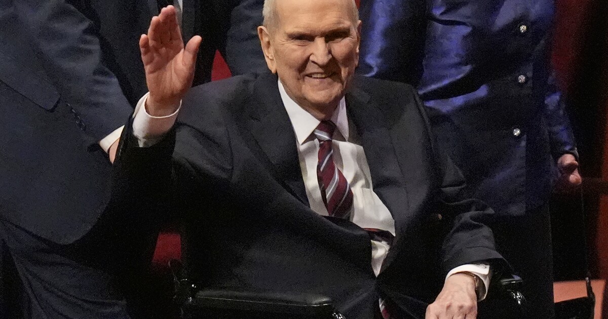 LDS Church President Russell M. Nelson dies at age 101