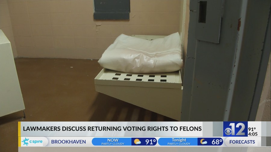 Mississippi lawmakers debate restoring voting rights for felons