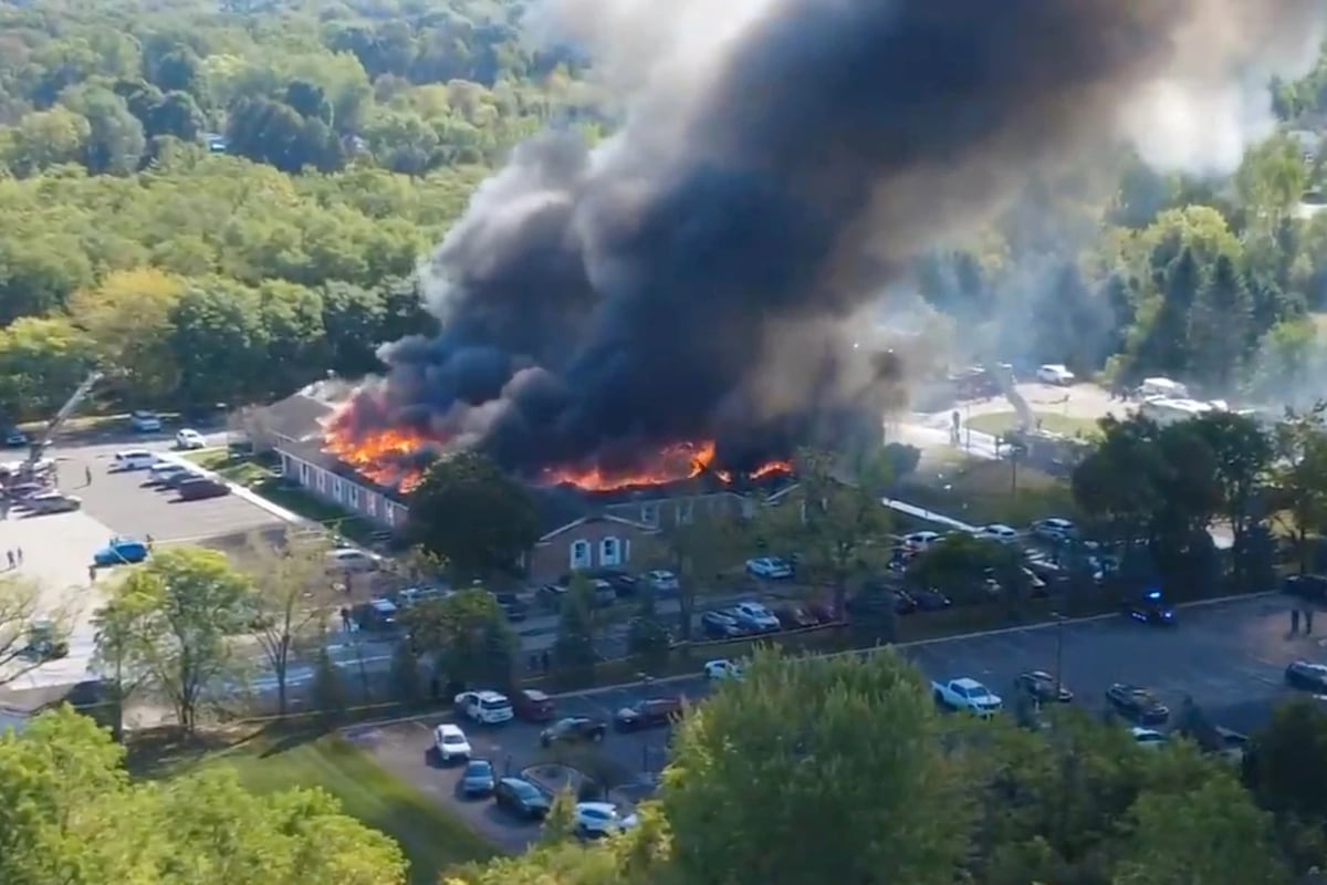 'Multiple victims' and the LDS church is on fire, police say