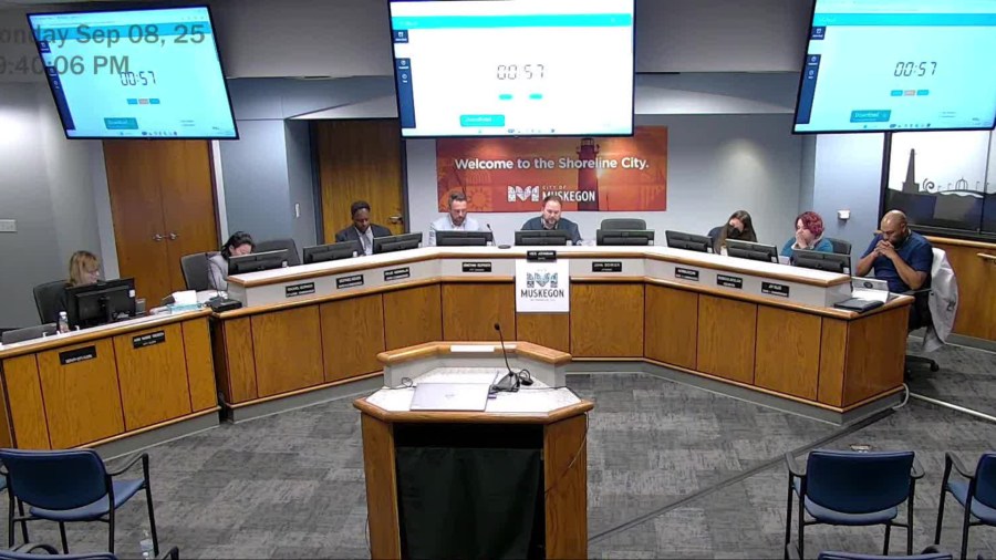 Muskegon City Commission discusses Fisherman's Landing deal