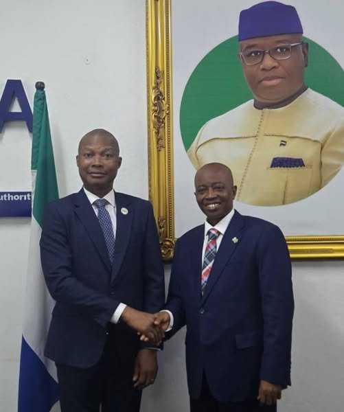 NP CEO Dr. Mohamed S. Kanu Pays Courtesy Visit to NPRA Director General