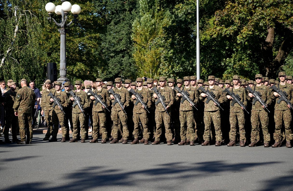 New recruits take oath to defend Latvia / Article
