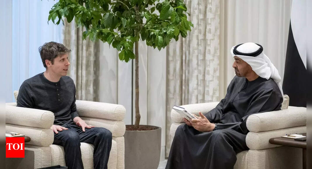 OpenAI CEO Sam Altman meets UAE President Sheikh Mohamed bin Zayed Al Nahyan to boost AI research and usage