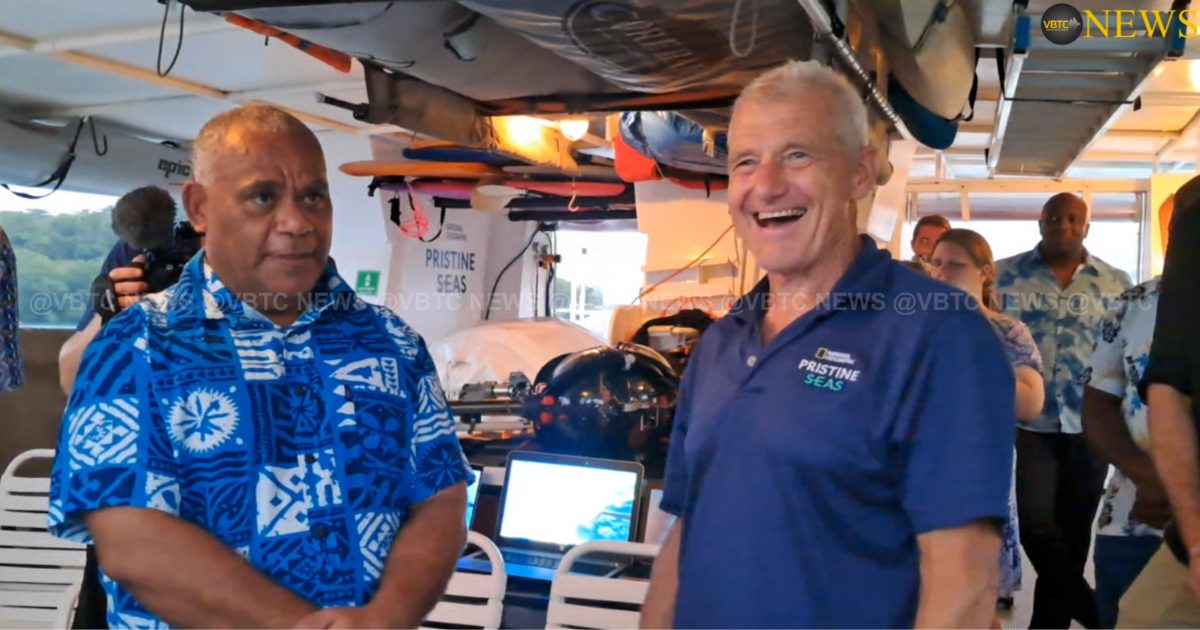 PM Napat Launches National Geographic Pristine Seas Expedition in Vanuatu