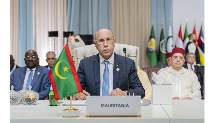 President of Republic Affirms Mauritania’s Absolute Solidarity With Qatar, Calls For Arab, Islamic Unity To Protect Ummah’s Interests
