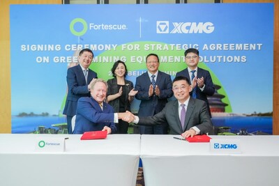 On September 26, during the United Nations General Assembly, Fortescue formally announced in New York that it signed a supply contract with XCMG for new energy mining equipment.