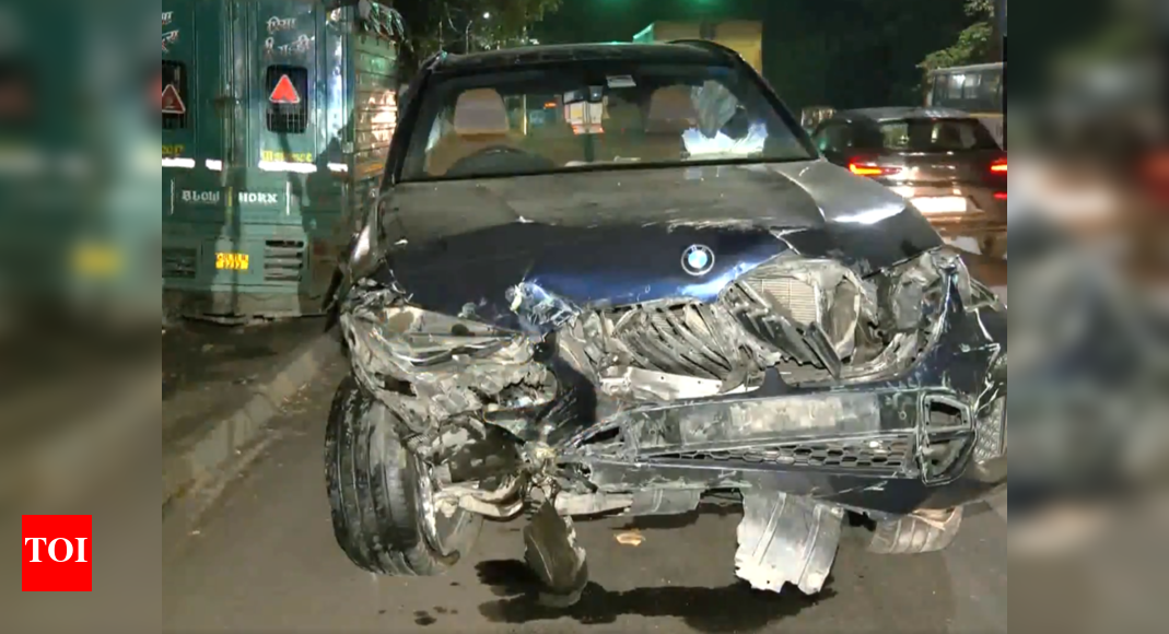 Road crash: BMW rams motorcycle near Delhi Cantt; finance ministry official dead, wife injured | India News