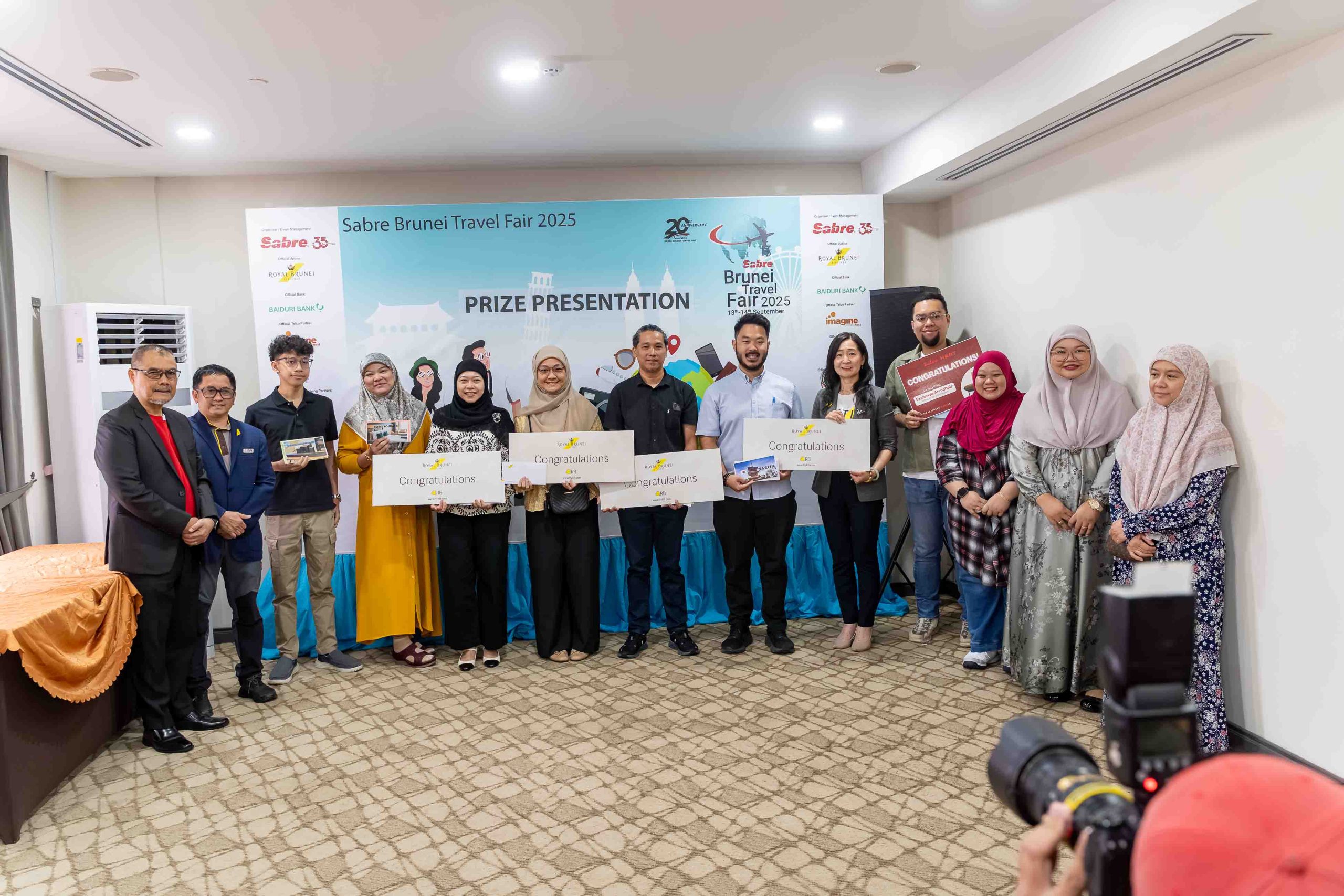 Sabre Brunei Travel Fair 2025 rewards lucky attendees with grand prizes