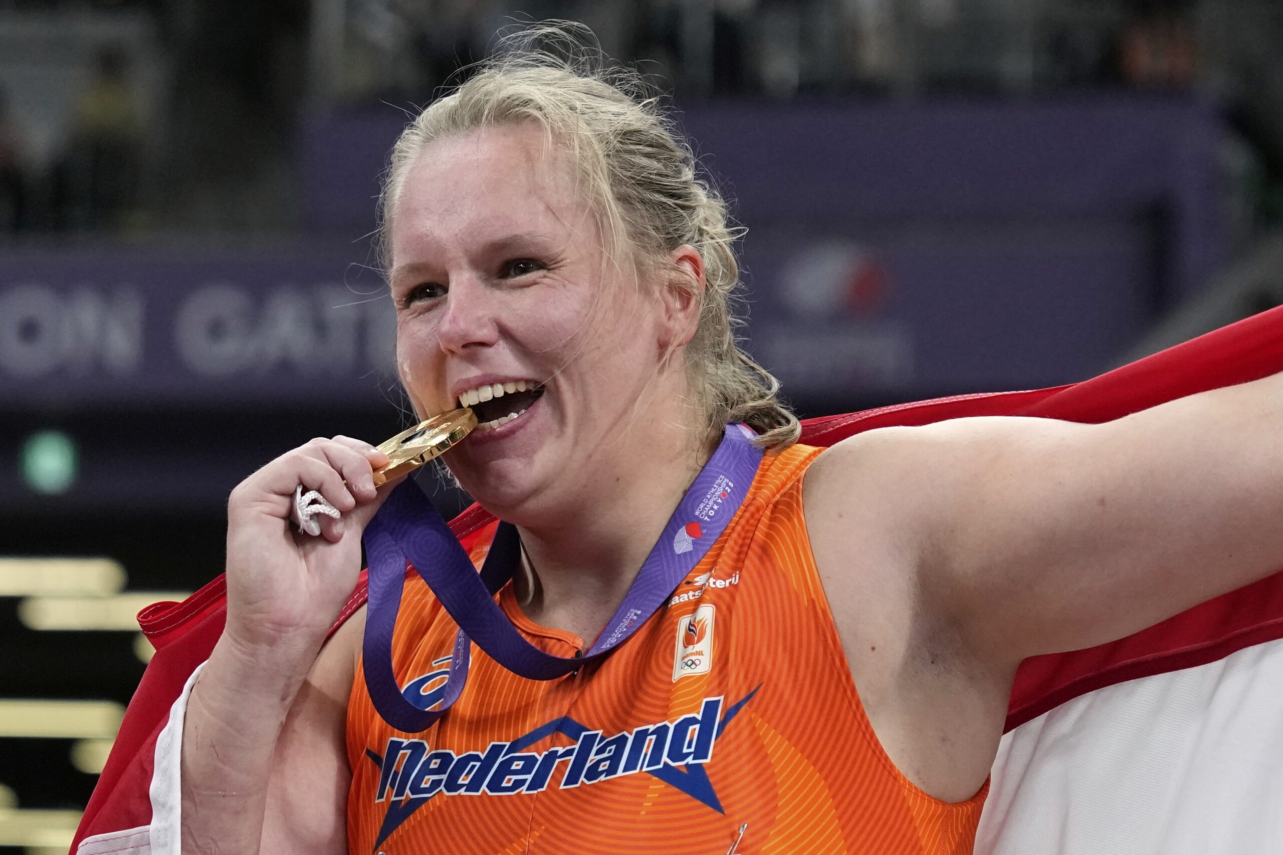 Schilder wins second Dutch athletics gold in last shot put round