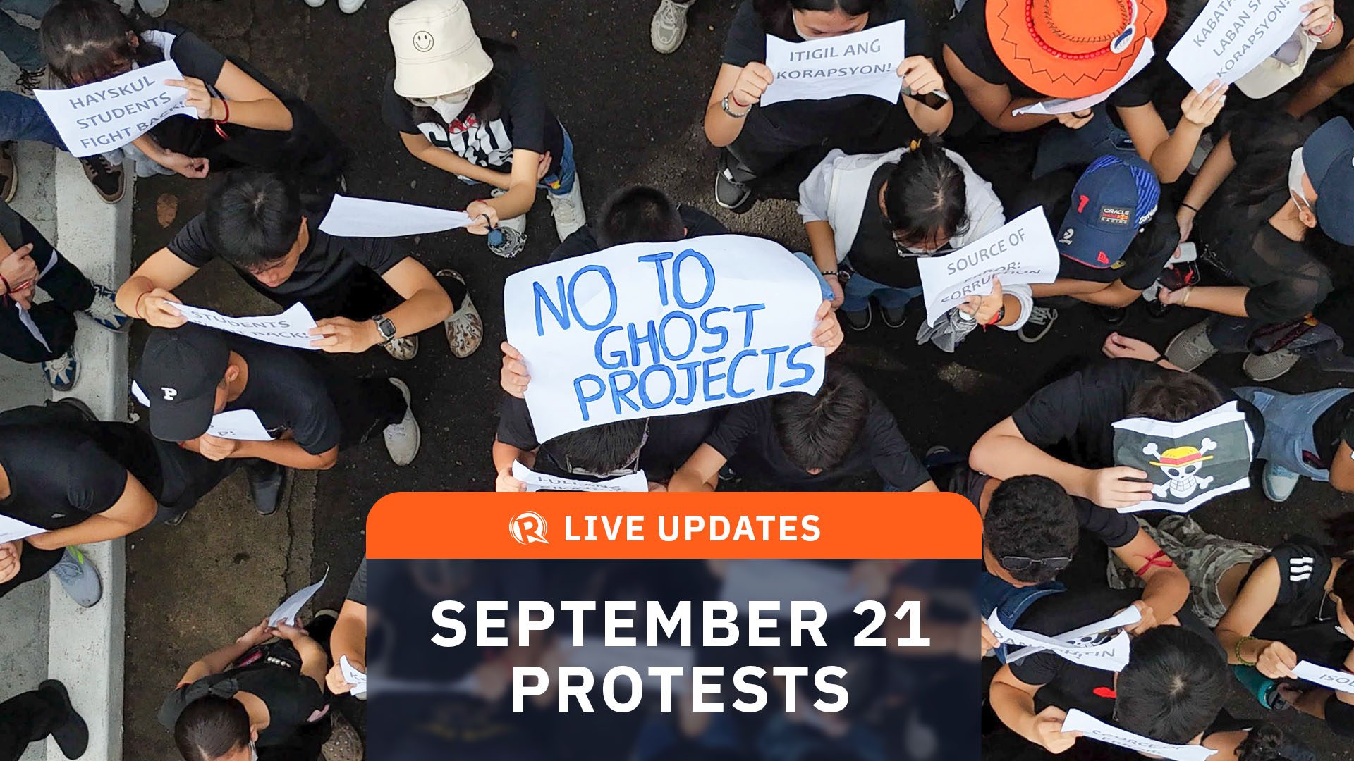 LIVE UPDATES: September 21 protests vs flood control corruption