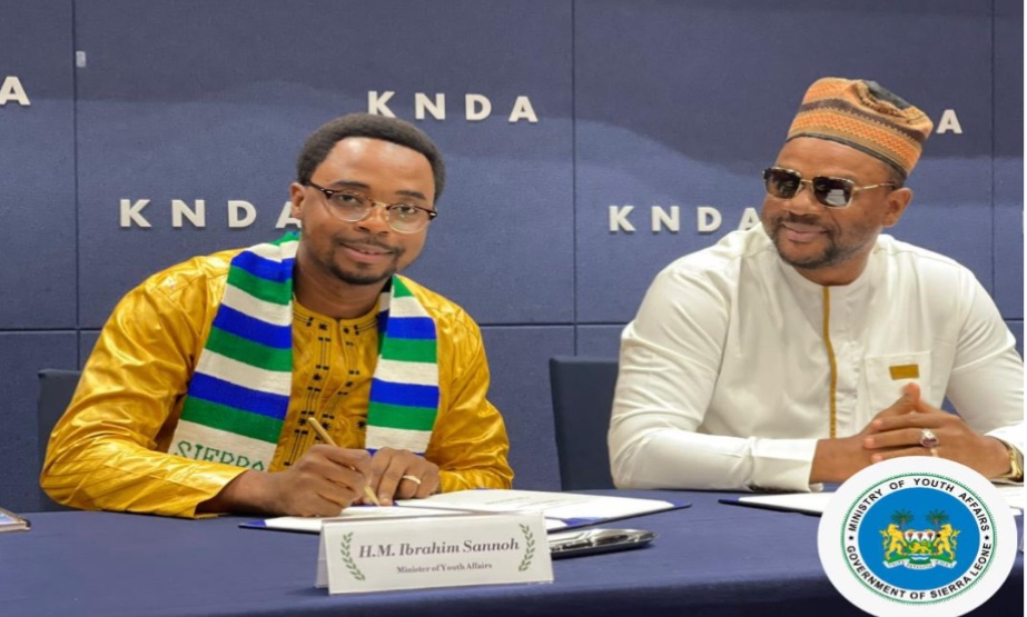 Sierra Leone’s youth ministry strikes global partnership in Seoul