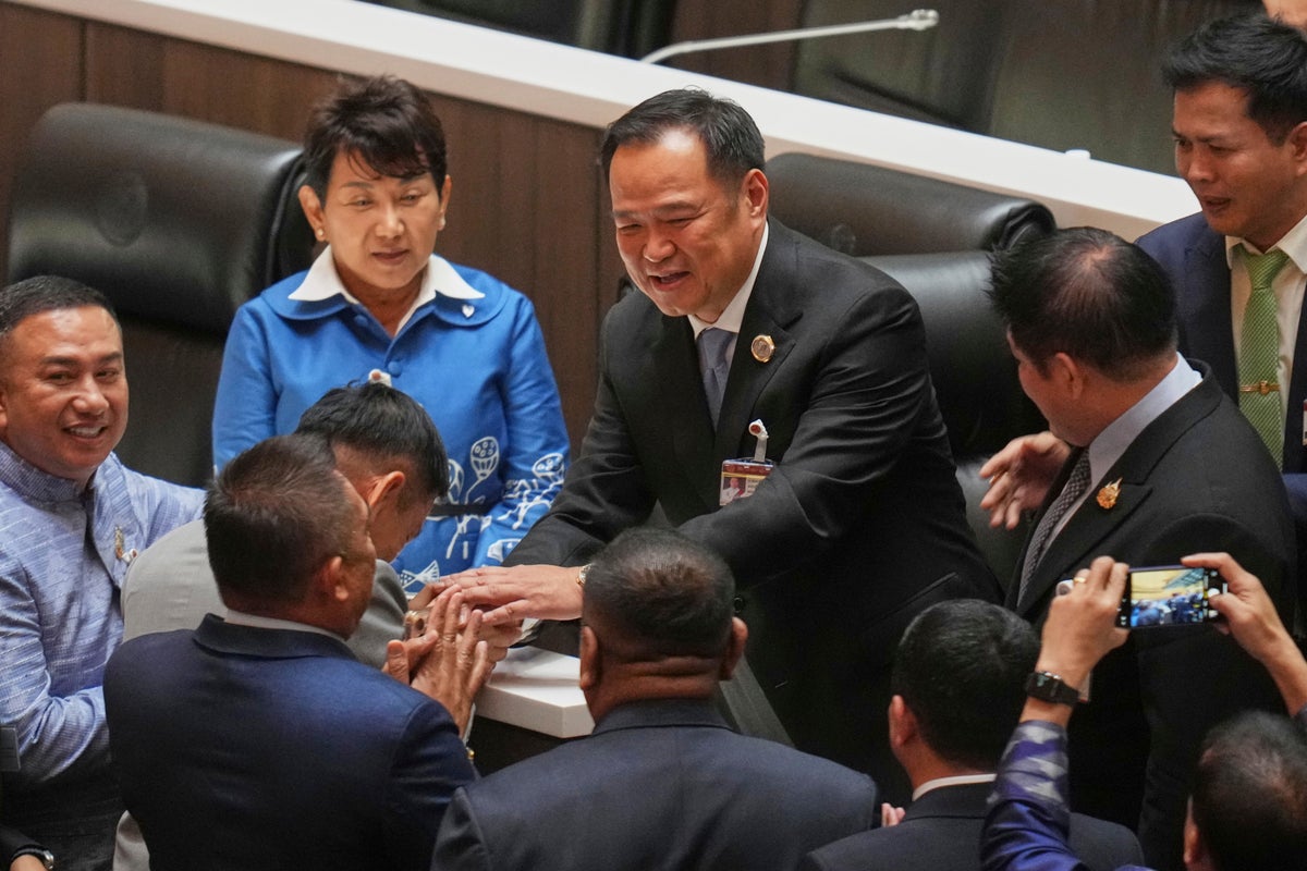Thailand's king endorses new Cabinet led by Prime Minister Anutin Charnvirakul
