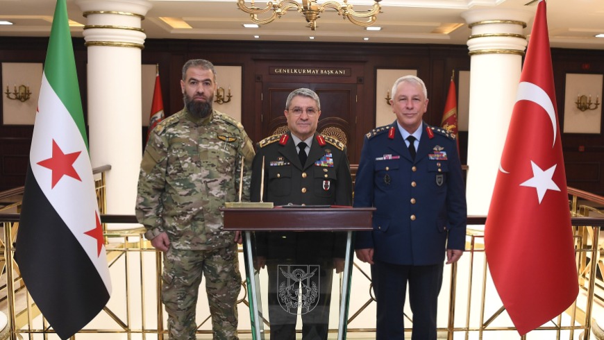 Turkish Chief of Staff Hosts Syrian Air Force Commander in Ankara
