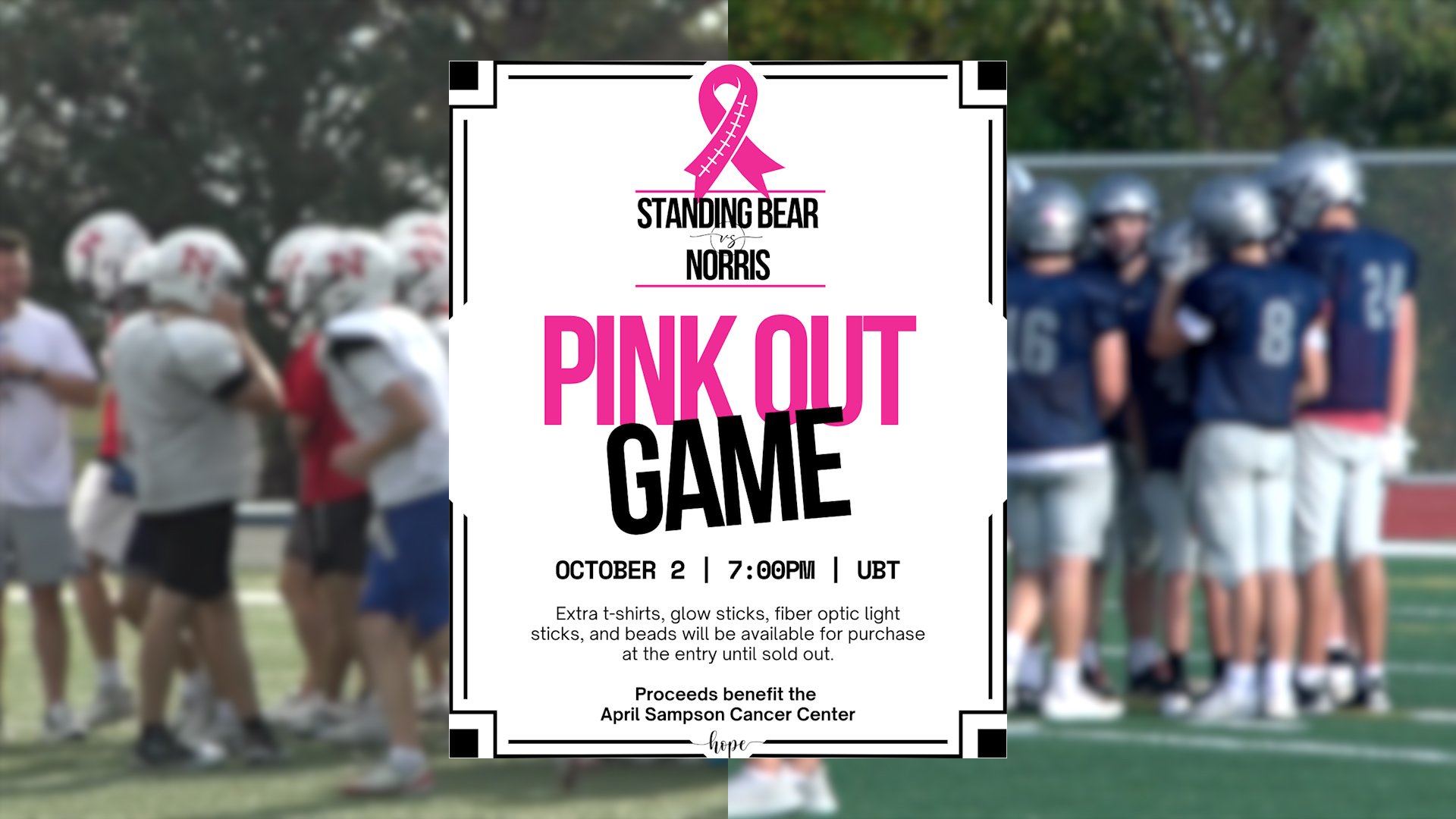 Two Nebraska teams fight cancer together ahead of game day